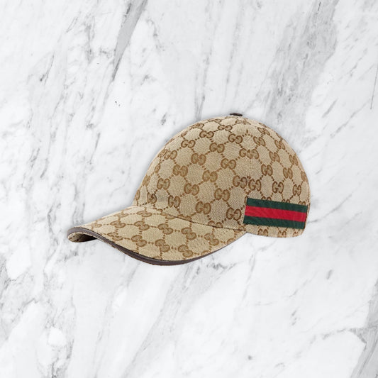 Casquette Gucci - beige/motif