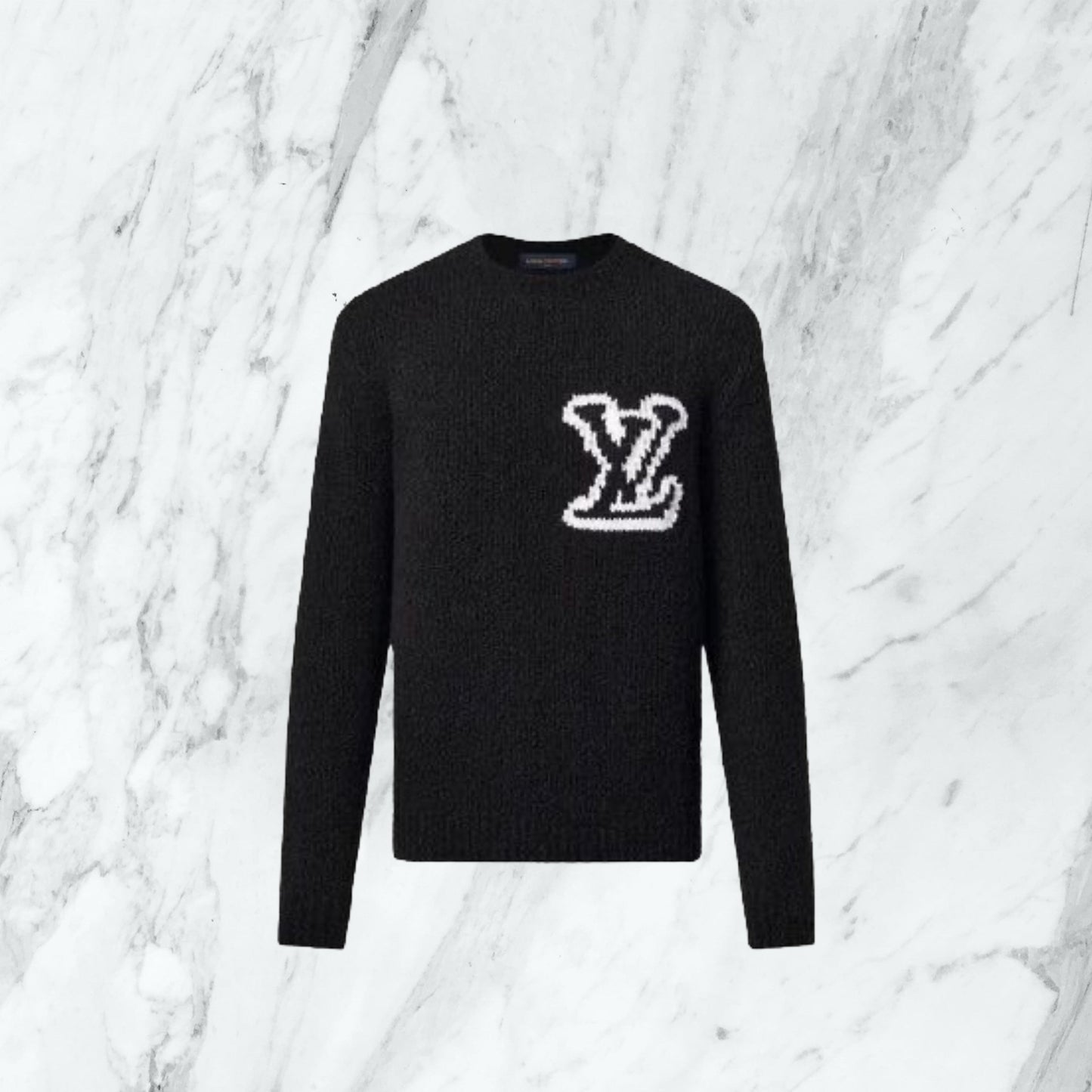 Pull Louis Vuitton - noir/motif