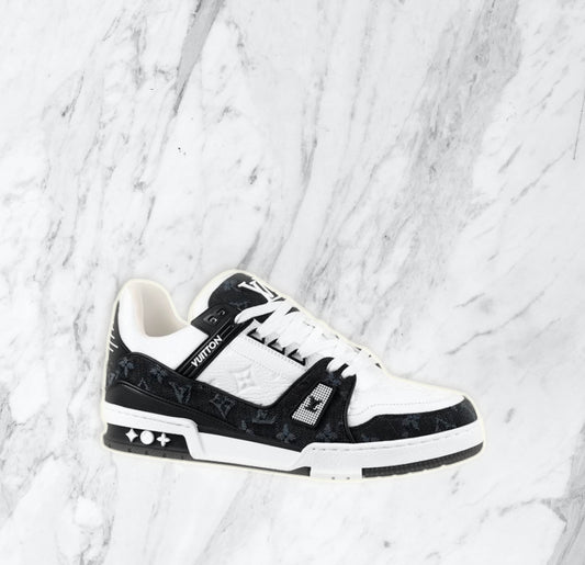 Louis Vuitton trainers - noir/blanche