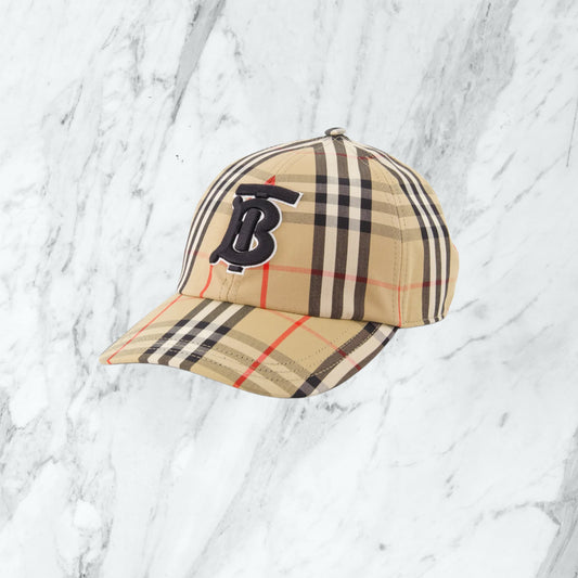 Casquette Burberry - beige/motif