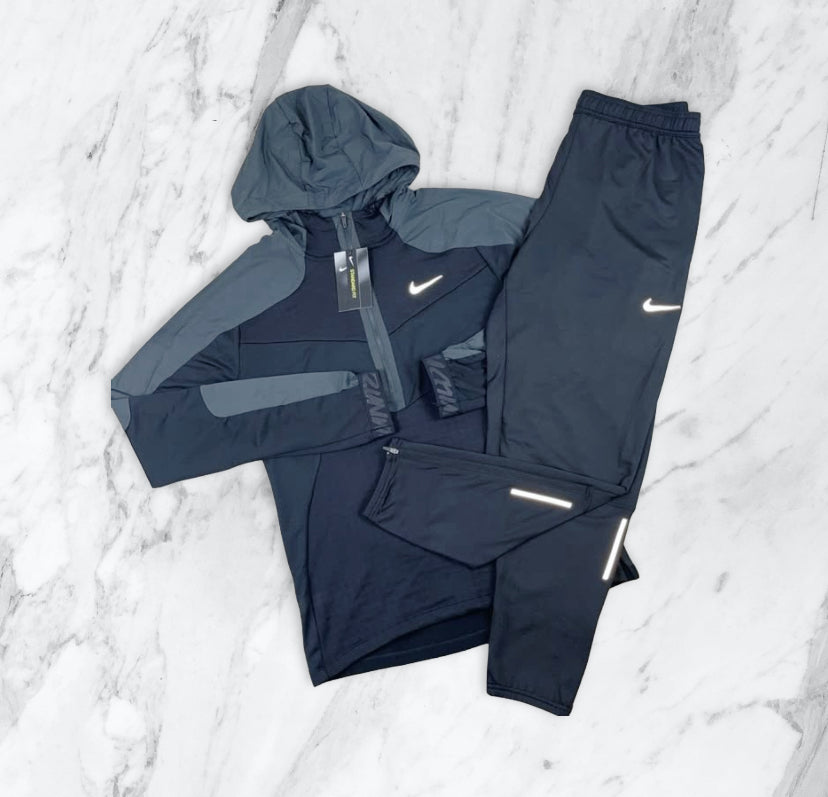 Ensemble Nike running - noir